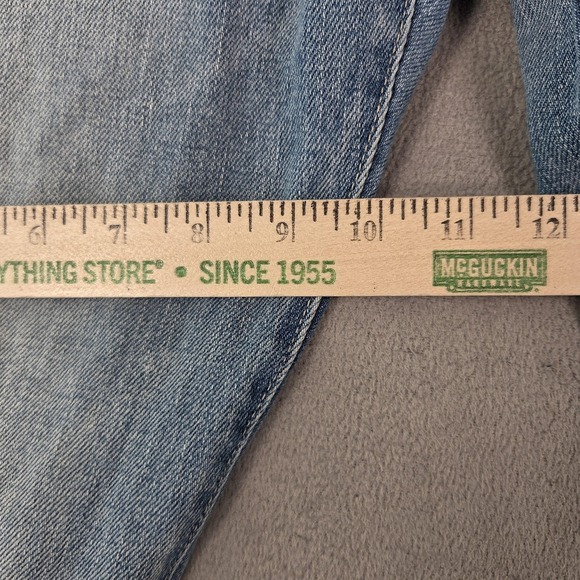 Hiroshi Kato Jeans Mens Selvedge Light Wash Blue Pen Slim Stretch Fits 30x33 - Picture 15 of 15